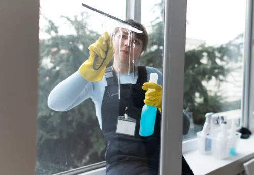 Nettoyage de vitres intérieures et extérieures à Bonsmoulins